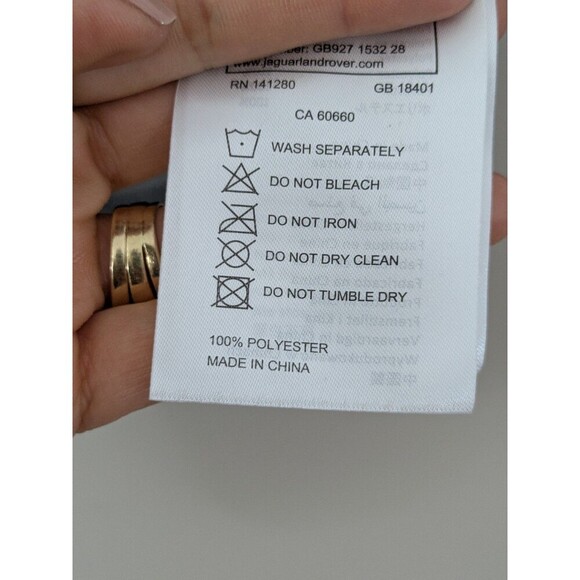 NWT JAGUAR NAVY & GRAY WOMEN'S LOGO SOFTSHELL JACKET SZ US 6 RET $115 - Picture 12 of 13